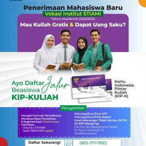 Tes Seleksi KIP-Kuliah 2025 Tahap 3: Jadwal dan Lokasi di Kampus STIAMI